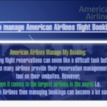 aa manage booking